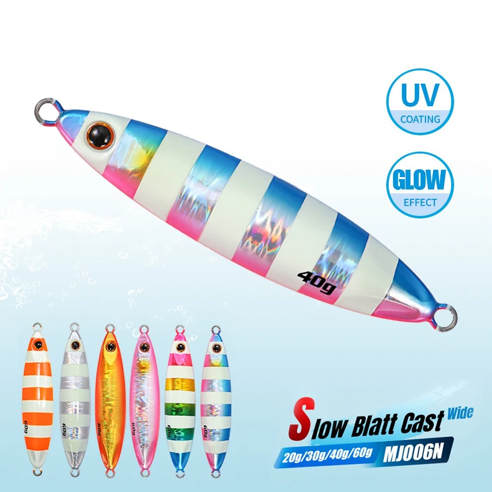 Premium Glow Metal Jig Lure