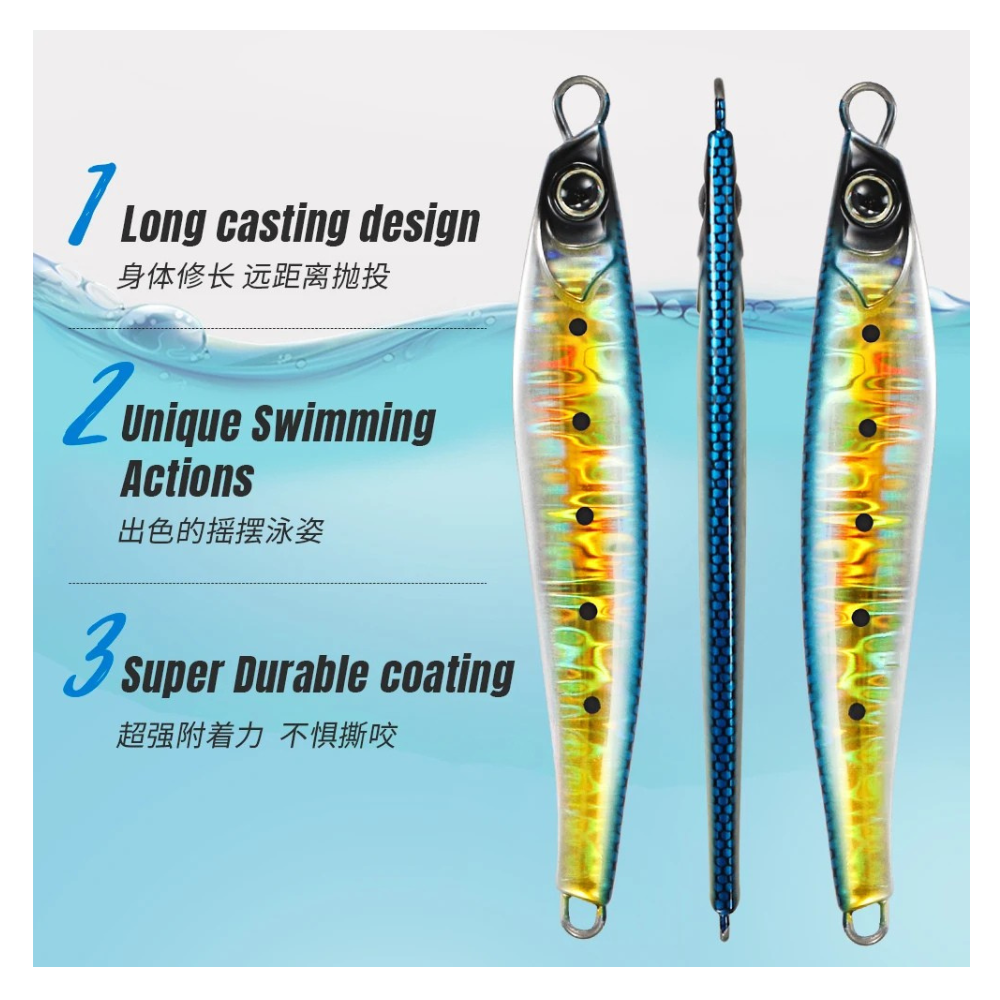 Premium Shore Casting Metal Jig Lure