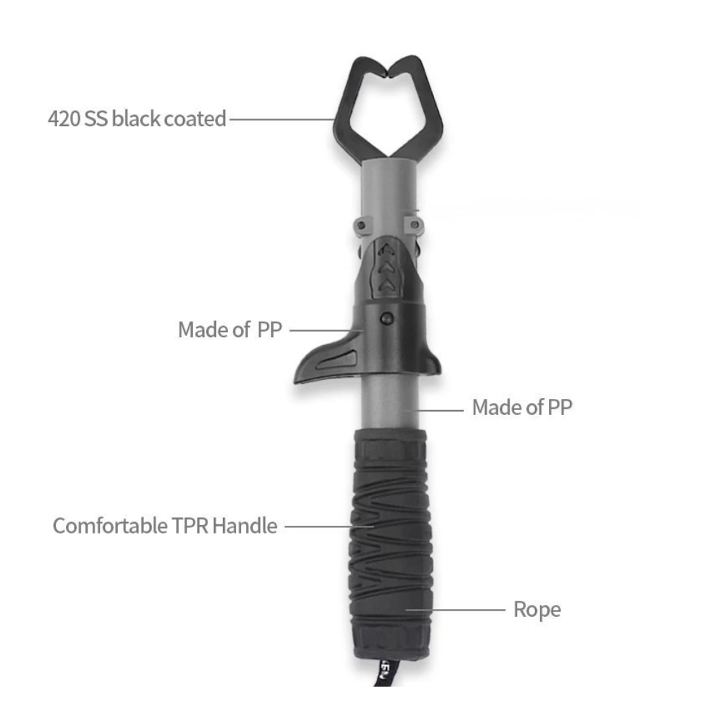 Premium Stainless Steel Fish Gripper Tool