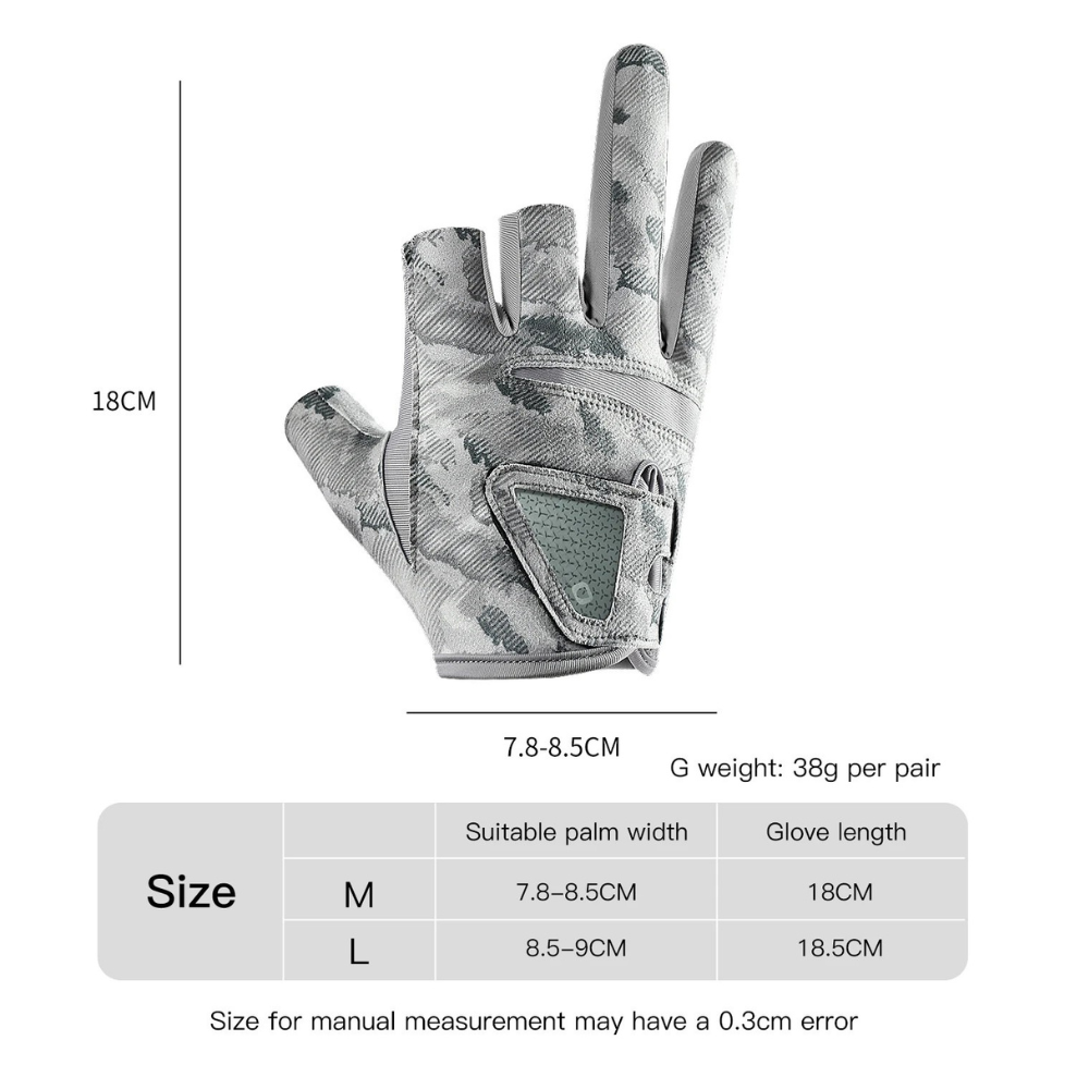 ProGrip 3-Finger Fishing Gloves