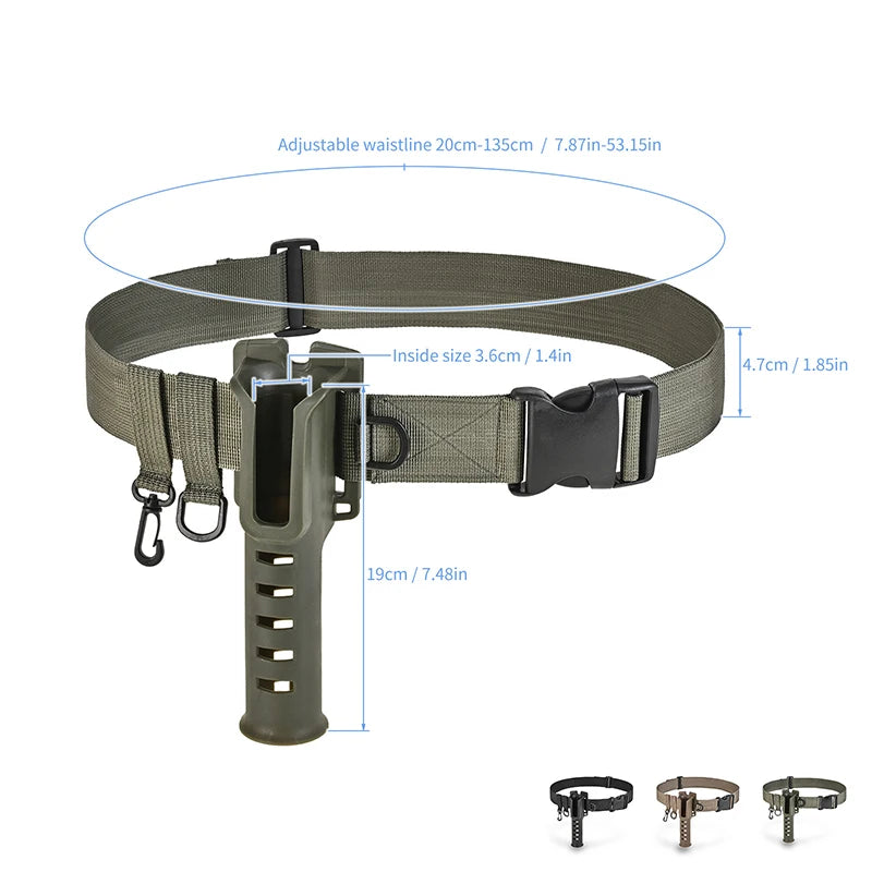 ProGrip Adjustable Fishing Rod Holder Belt