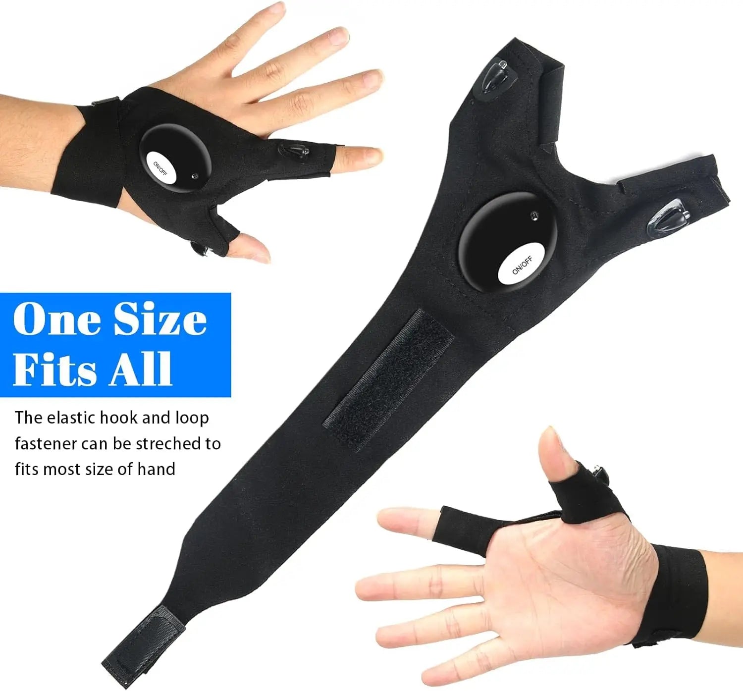 ProBeam LED Fishing Gloves