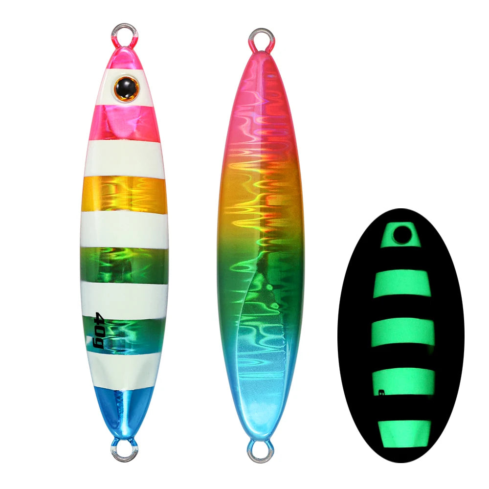Premium Glow Metal Jig Lure