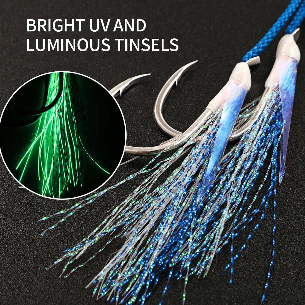 Premium Twin Assist Fishing Hooks