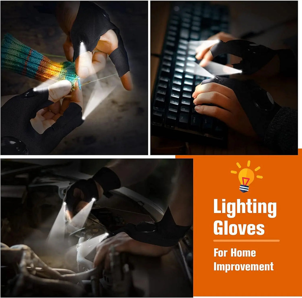 ProBeam LED Fishing Gloves