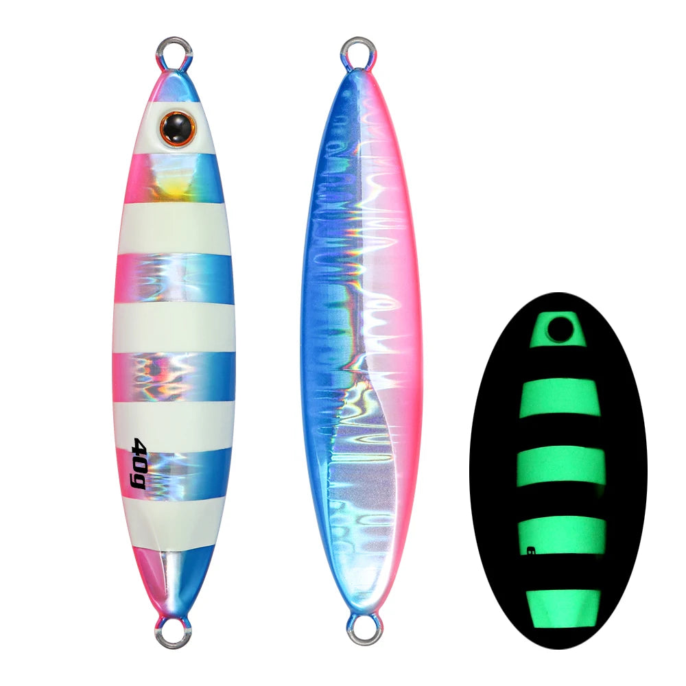 Premium Glow Metal Jig Lure